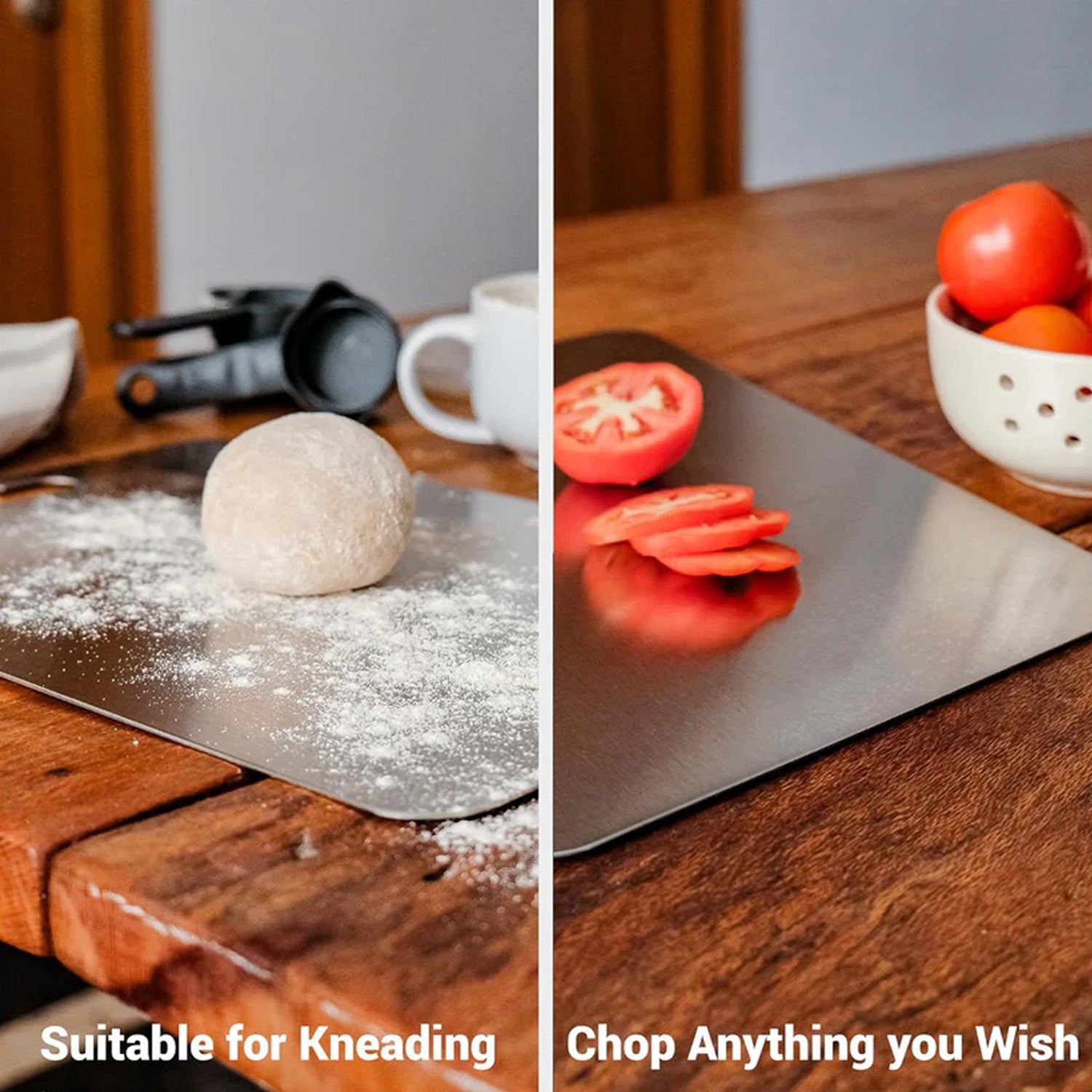 Apex Large Stainless Steel Multipurpose Chopping & Cutting Board (260x360mm / 1 Pc) Apex Large Stainless Steel Multipurpose Chopping & Cutting Board (260x360mm / 1 Pc)